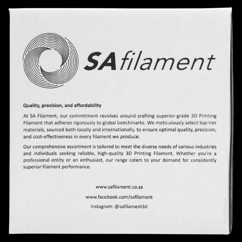 SA Filament Silk PLA Plus Gloss Filament 1kg - Grey