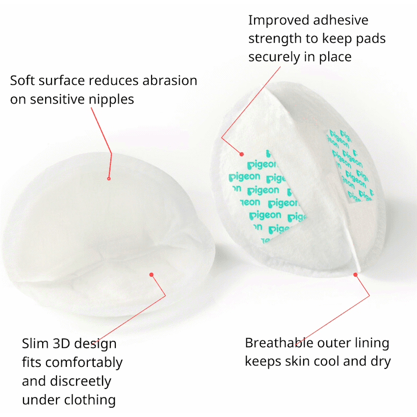 Pigeon Breast Pads ComfyFeel 50 Pc Box