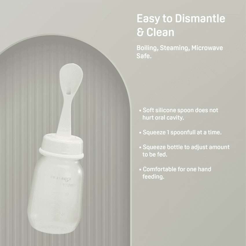 Pigeon - Weaning Bottle + Spoon (D328)