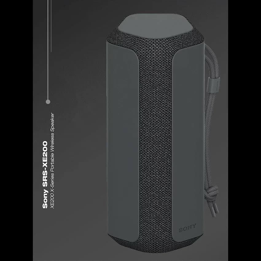 Sony SRS-XE200 (Dark Grey) Portable Wireless Speaker