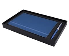 Flexi Notebook & Rivet Pen Set