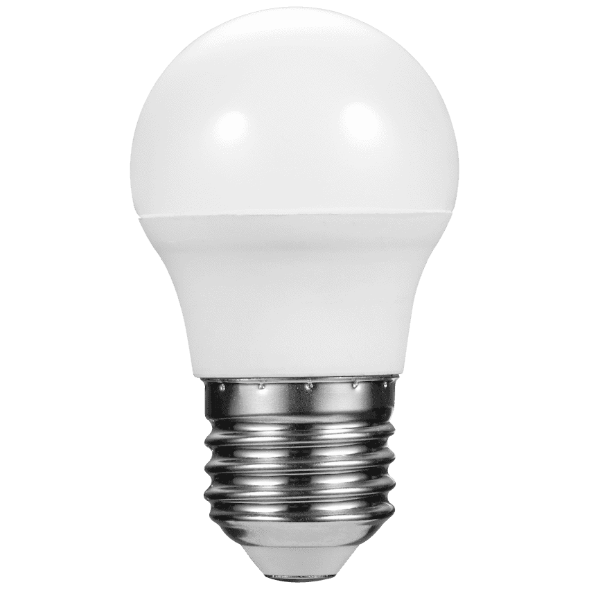 Switched 5w Golfball LED Light Bulb E27 Cool White