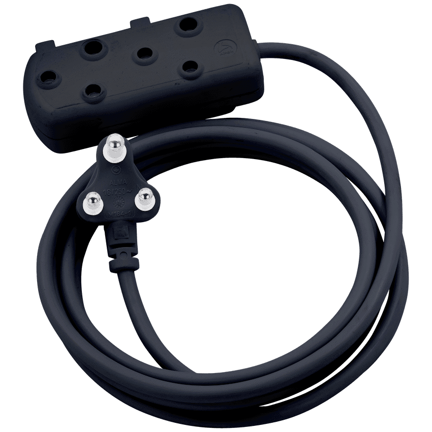 Switched Light Duty Side by Side (SBS) Extension Leads 20M