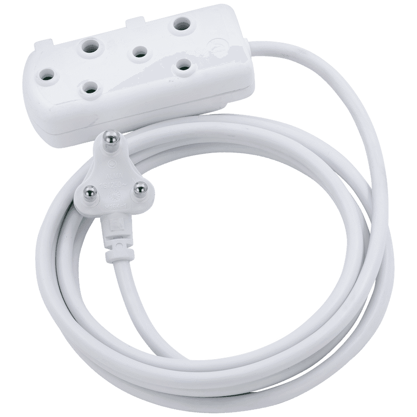 Switched Light Duty Side by Side (SBS) Extension Leads 20M