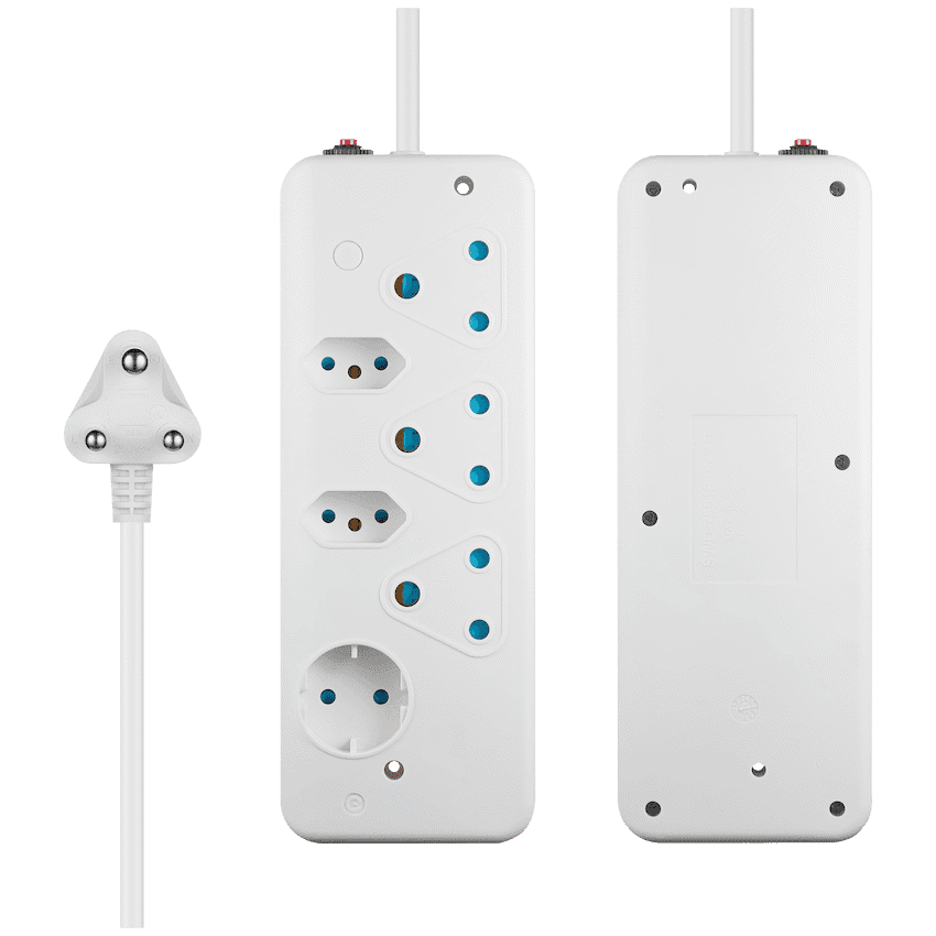 SWITCHED 6 Way Basic Multiplug