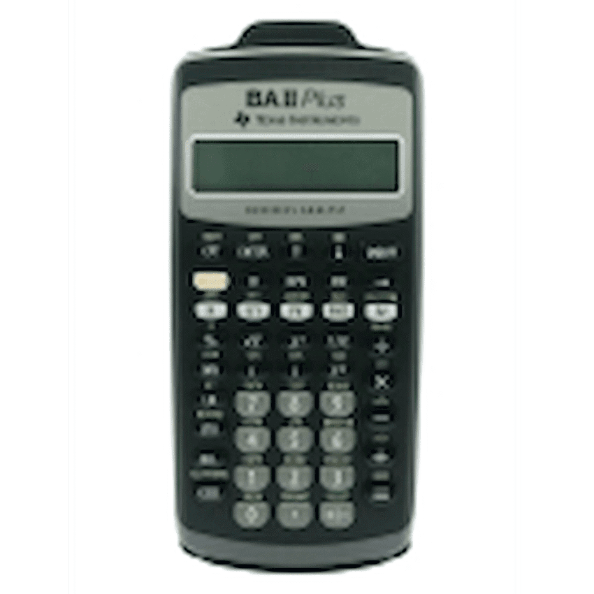 Texas Instruments BA ii Plus Financial Calculator