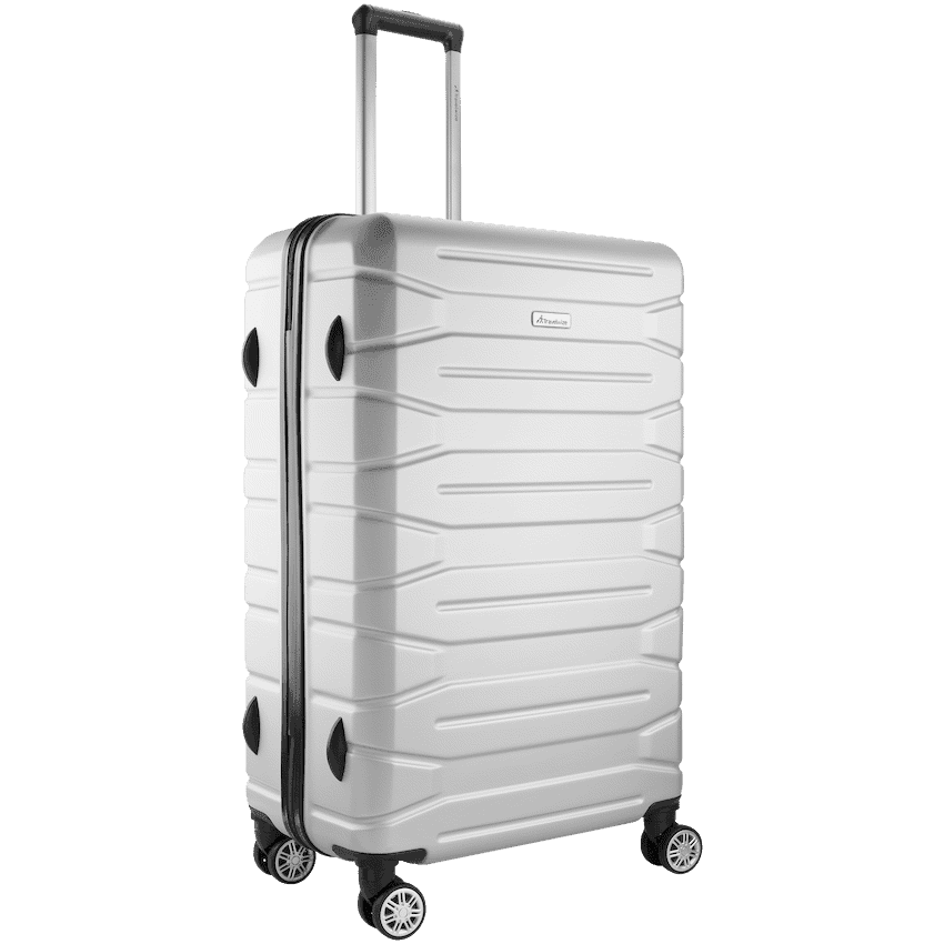 Travelwize Cabana ABS 4-Wheel Spinner 75cm Luggage - Platinum
