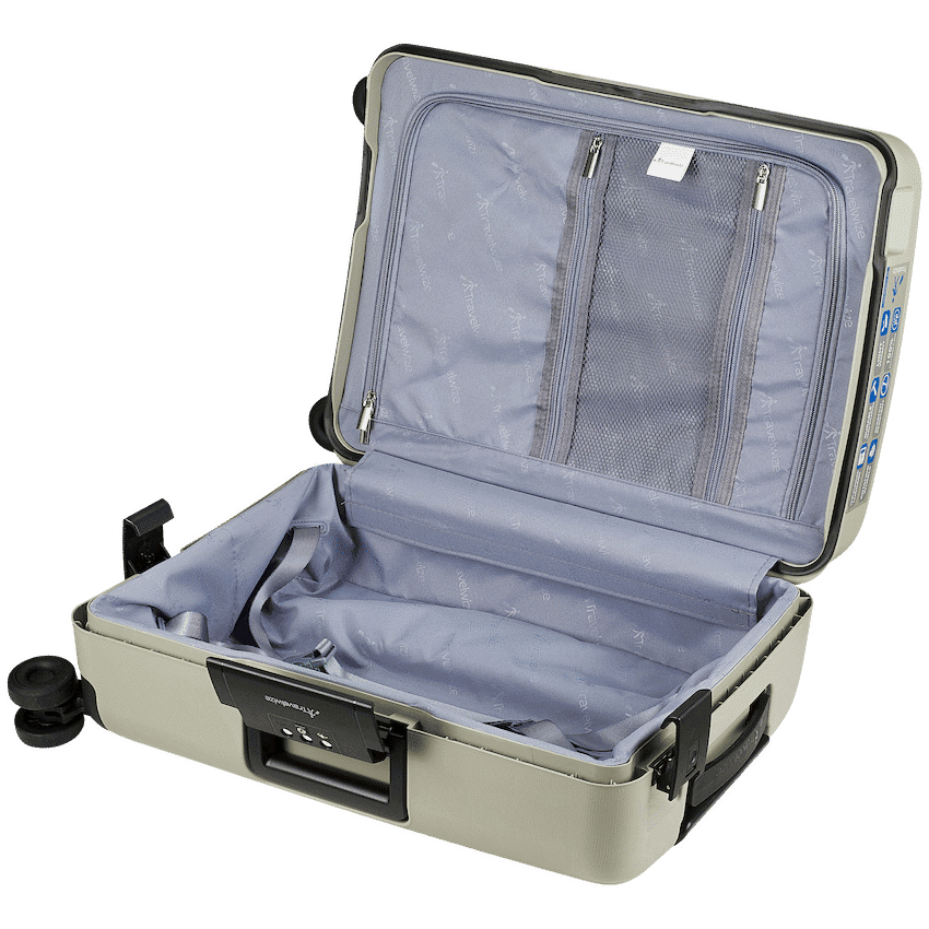 Travelwize Clipper PP 65cm 4-Wheel Spinner Luggage Beige