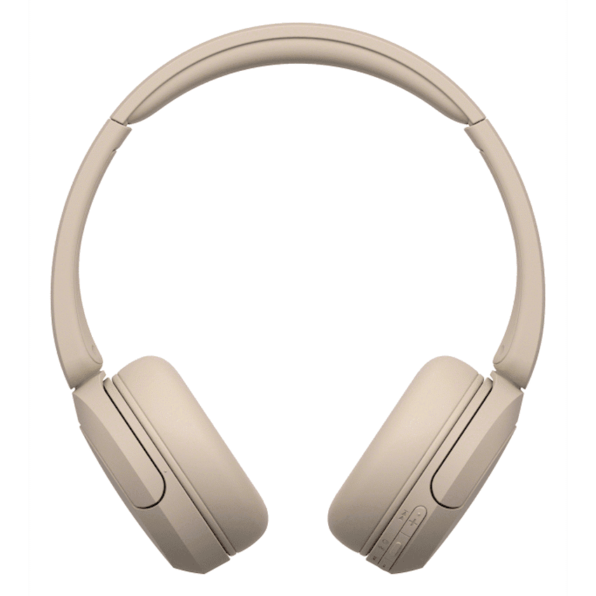 Sony WH-CH520 (Beige) Bluetooth On-Ear Headphones