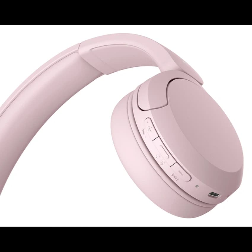 Sony WH-CH520 (Pink) Bluetooth On-Ear Headphones