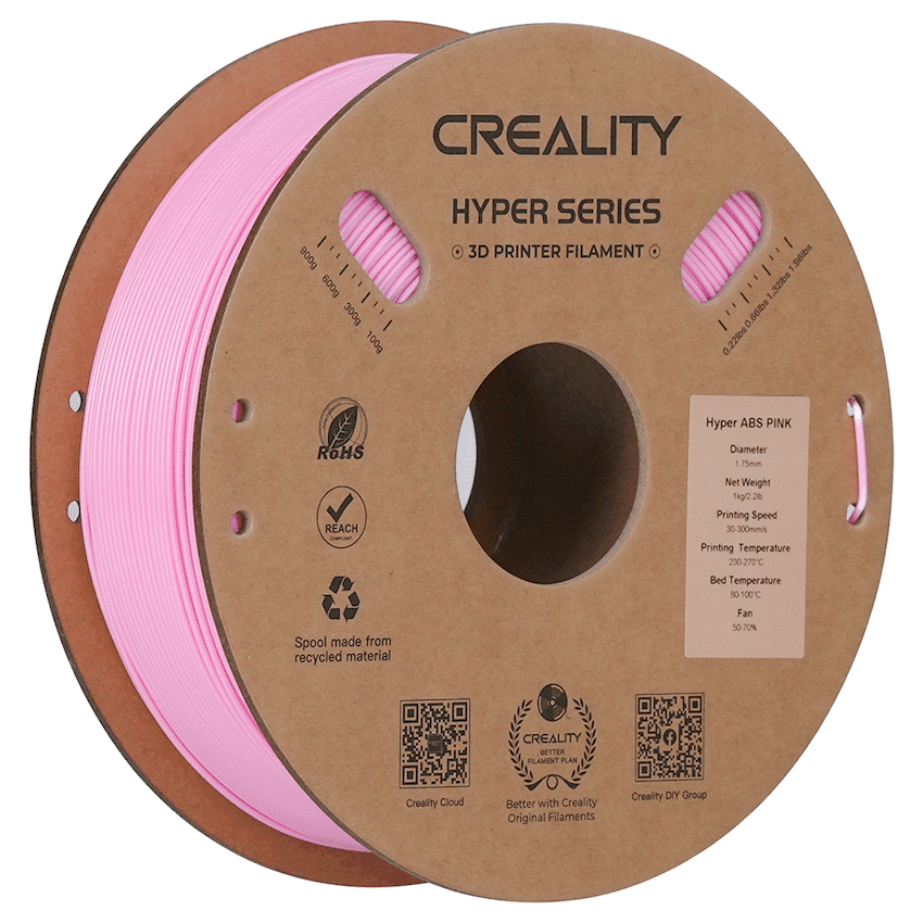 Creality Hyper ABS Pink - 1KG