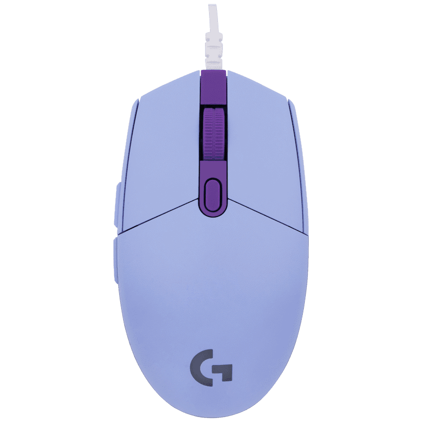 Logitech(R) G203 Lightsync Gaming Mouse - Lilac
