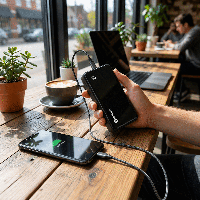 Amplify Spark 2 Series 20 000 mAh Power Bank - Black