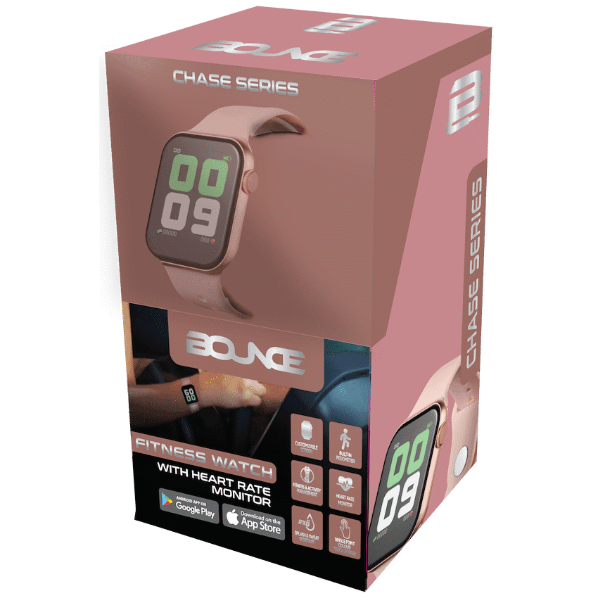 Bounce Chase Series Fitness Watch - Gold
