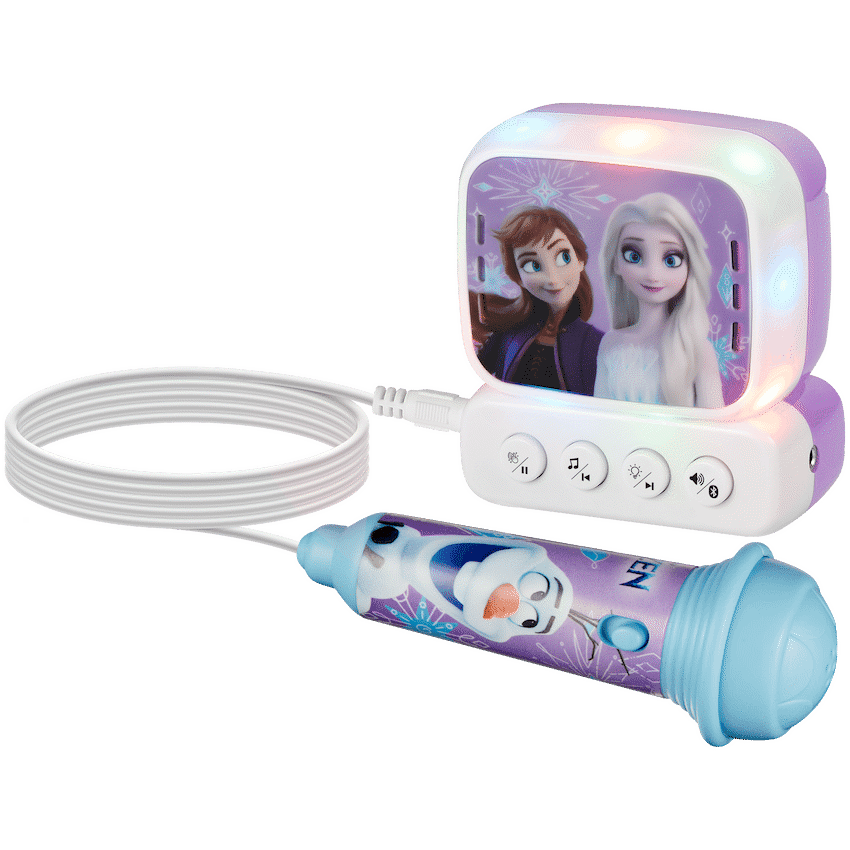 Disney Frozen Bluetooth Mini Karaoke Machine with Belt Hook