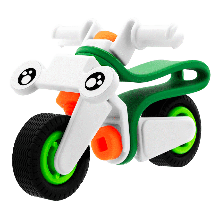 Edu-matic Flexi Build Mini Kit - Motobike - 16 pcs