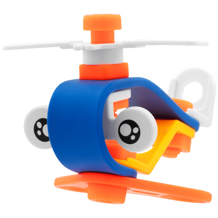 Edu-matic Flexi Build Mini Kit - Helicopter - 14 pcs