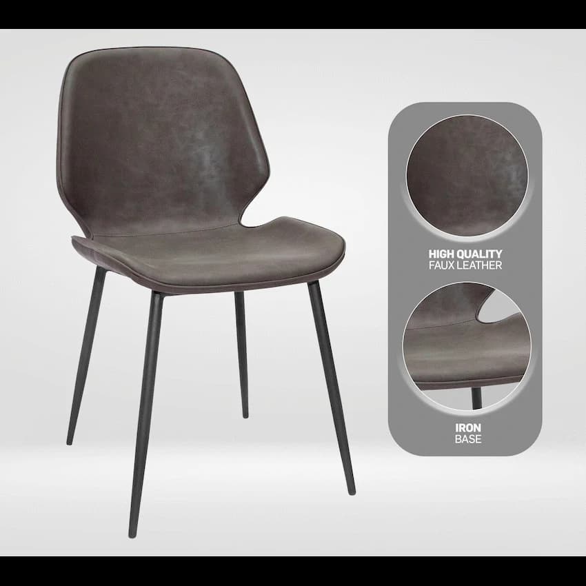 Everfurn Helix Dining Chair - Single