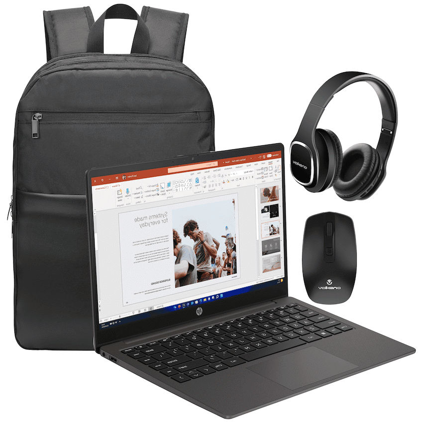 HP Laptop CU3K6ES#ACQ - 245 G10 14-inch 8GB/256GB Win11 Bag+Mouse+Headphone
