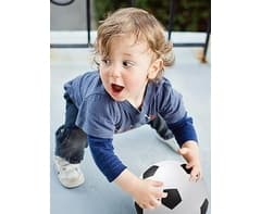 Mini Kick Size 2 Soccer Ball - Deflated