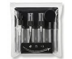 5-Piece Refillable Travel Bottle Set
