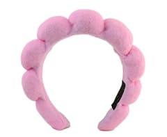 Spa Headband, Wristband & Hair Clip Set