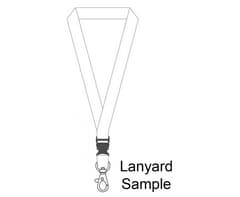 Sample-Lanyard Double Side Sub Buckle&LobsterRing