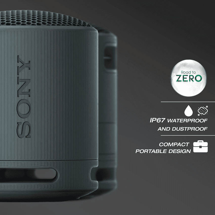 Sony XB100 Portable Bluetooth Speak - Black