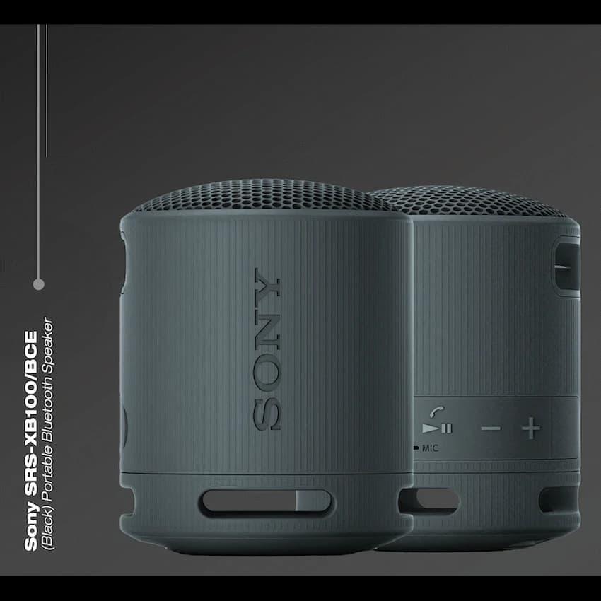 Sony XB100 Portable Bluetooth Speak - Black