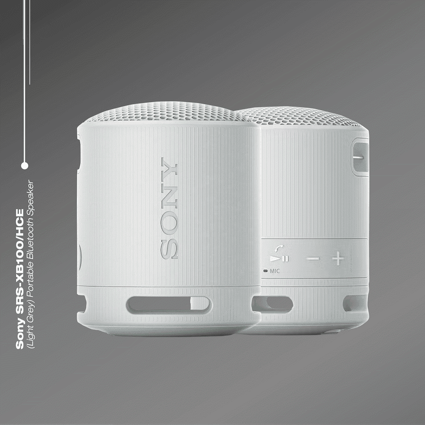 Sony XB100 Portable Bluetooth Speak - Light Grey