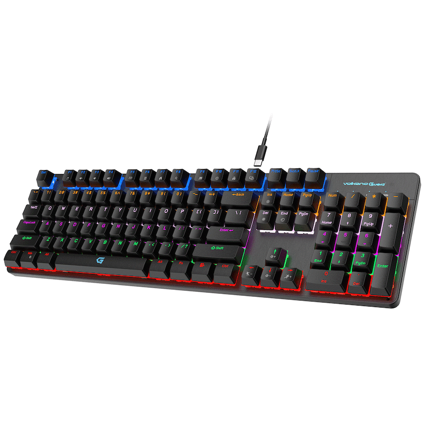 Volkano Gaming Phantom X1 Wired Mechanical keyboard with RGB lighting