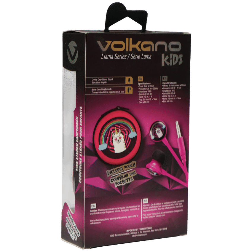 Volkano Kids Earphones - Llama Series