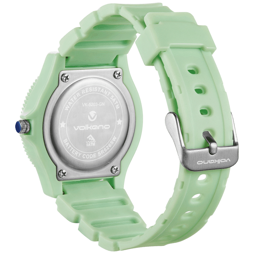 Volkano Mallow Series Kids Analogue Watch - Green
