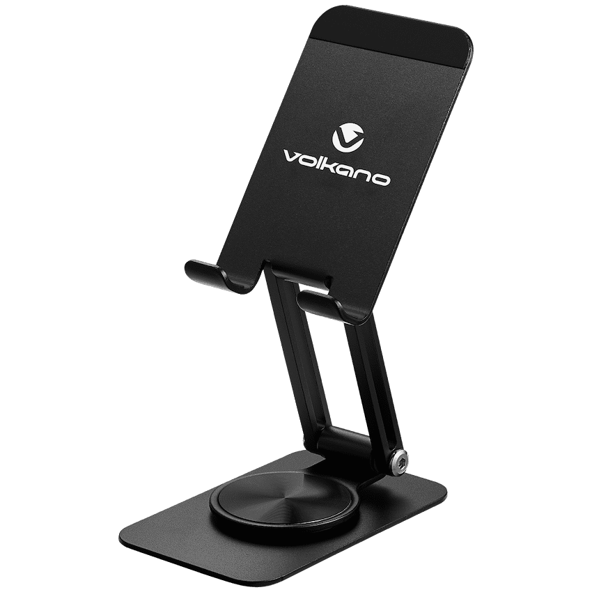 Volkano Ascend Series 360deg Rotating Phone Stand - Black