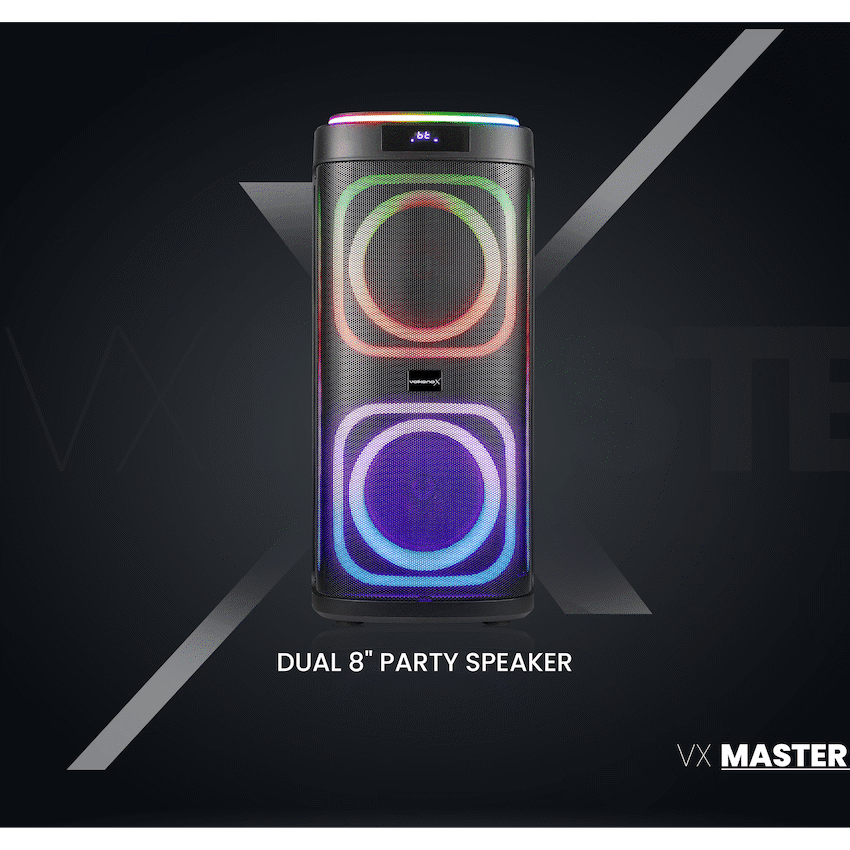 VolkanoX Master Series Dual 8" Party Speaker