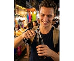 Bottle Opener Keyring
