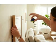 Mini Tape Measure Keyring