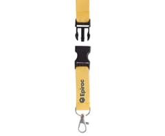 Petersham Lanyard Double Sided with Buckle & Ring