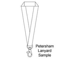 Sample-Petersham Lanyard Single Side