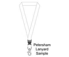 Sample-Petersham Lanyard Double Side with Buckle