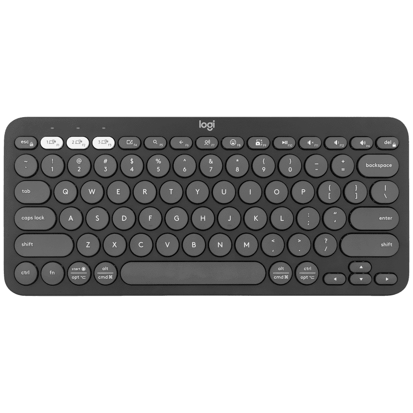 Logitech(R) Pebble Keys 2 K380s - Tonal Graphite
