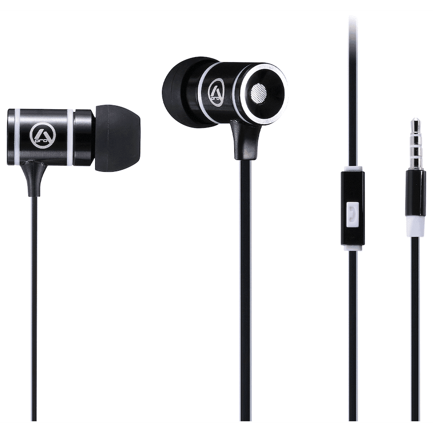 Amplify Load Series Earphones with Mic - Black