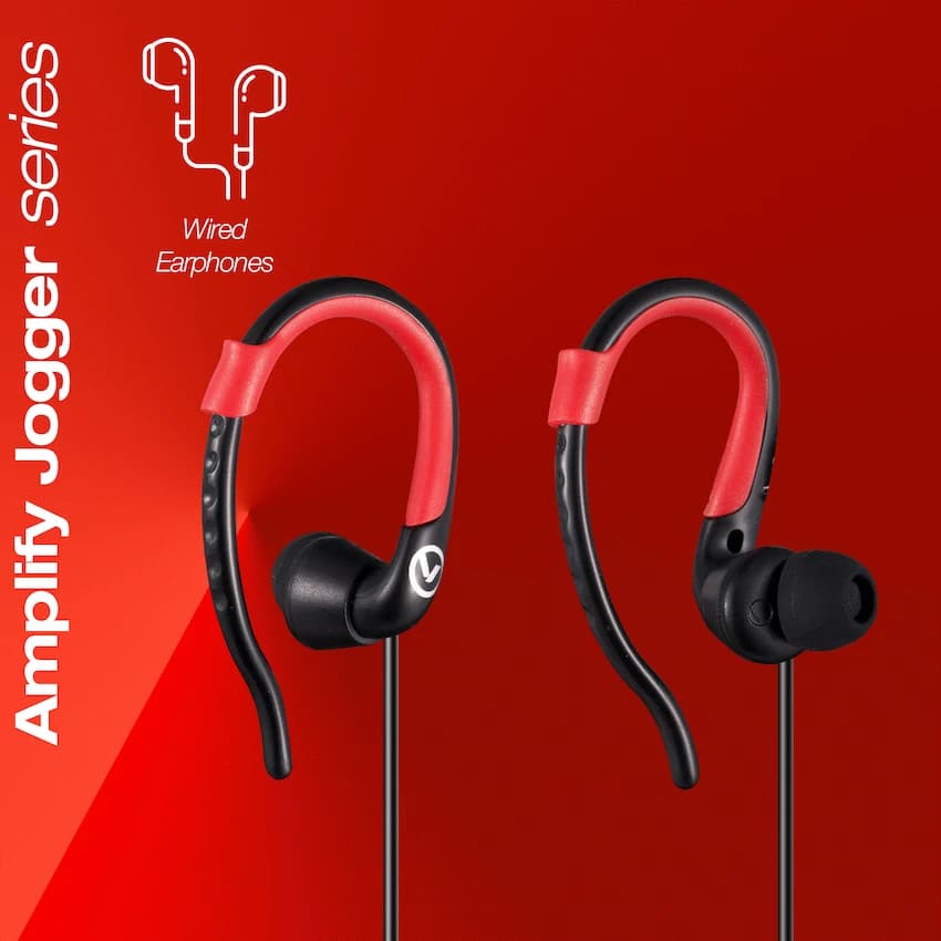 Amplify 2-IN-1 Bundle Jogger series earphones with pouch