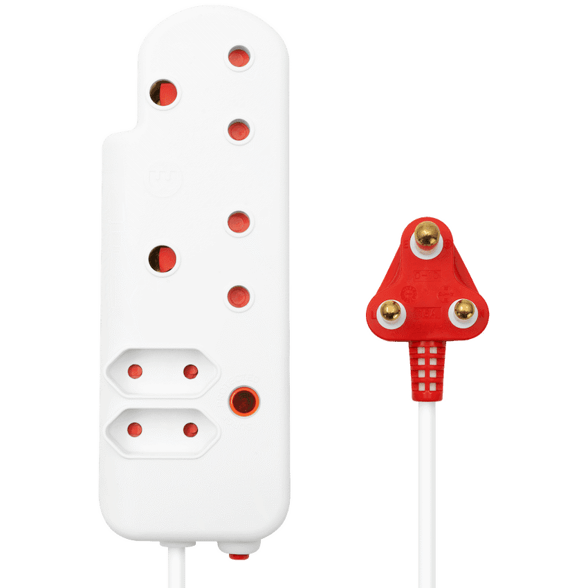 Ellies 4 Way Medium Surge Extension Lead -10M
