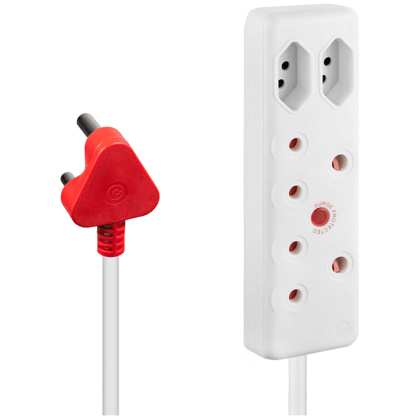 Ellies 4 Way Medium Surge Extension Lead -10M