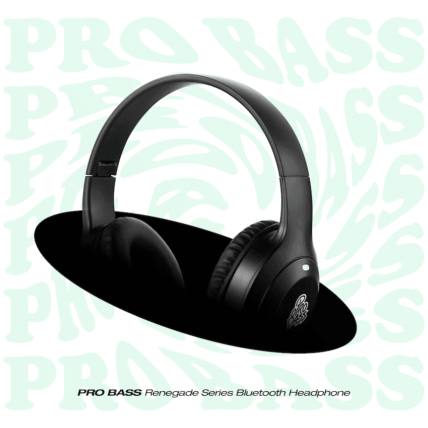 Pro Bass Renegade Series Bluetooth Headphone