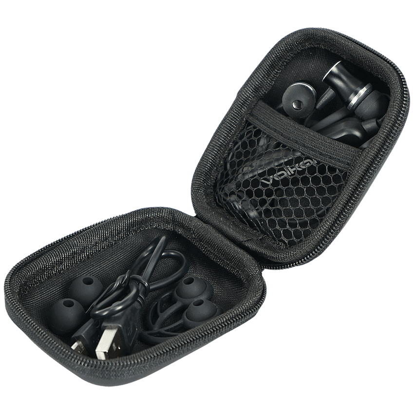 Volkano Pod Series Earphone Case - Black