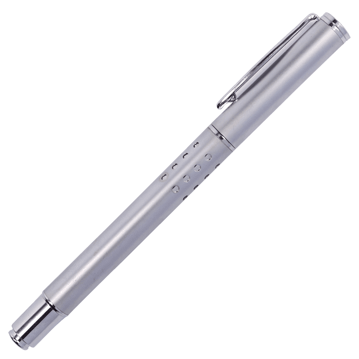 Wavy Clip Brass Rollerball Pen