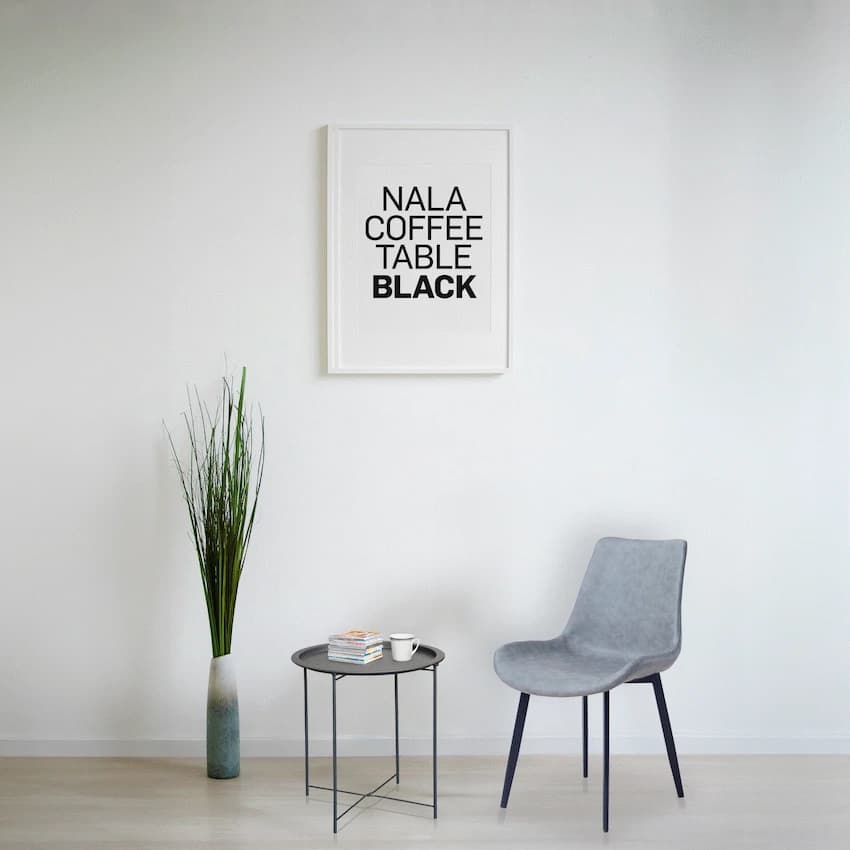Everfurn Nala Side Table Black