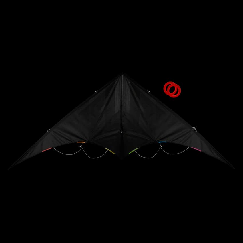 Quest Dual Line Delta Stunt 180cm Kite - Multi